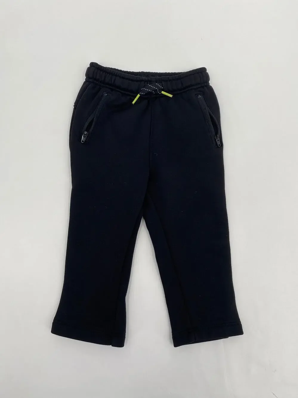 Old Navy Active Black Drawstring Waist Side Zip Pocket Pants 18-24M
